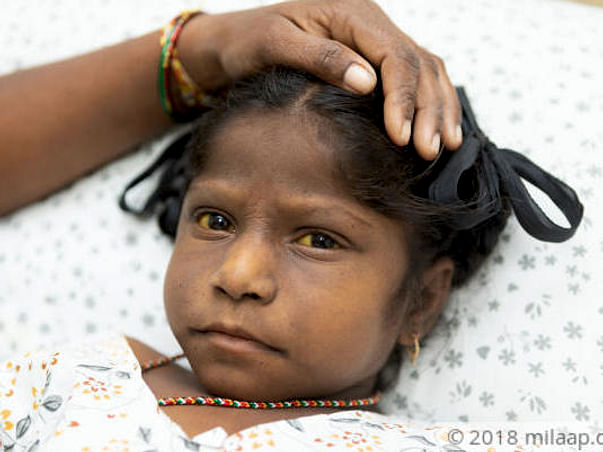 7-year-old Seelam Has Suffered For Years And Now Her Time Has Run Out