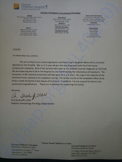 Doctor's Letter