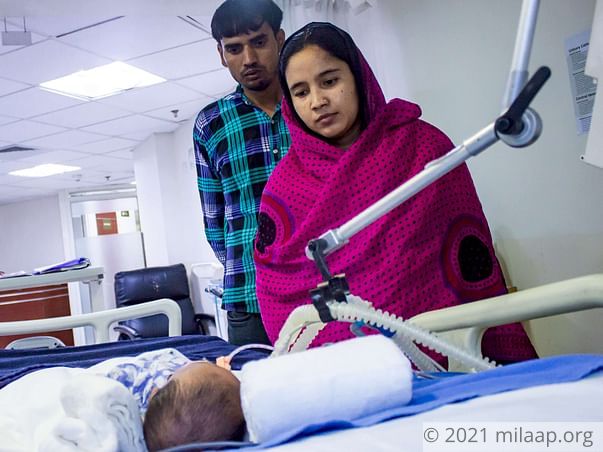 This Domestic Help Is Struggling To Save Her 2-Month-Old Baby