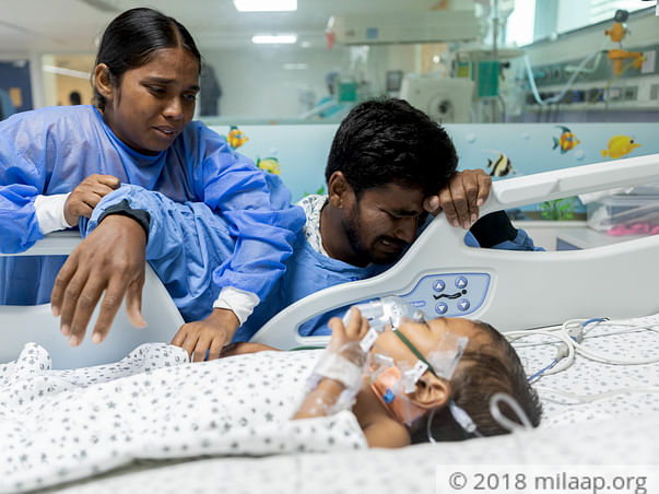 Farmer Cannot Afford ICU For His 4-year-old Who Has Enlarged Liver