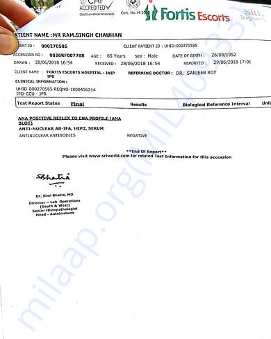 report of fortis