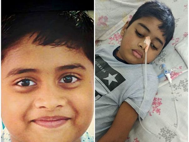Help 8-year-old Ebenezar fight an aggressive brain tumor and live