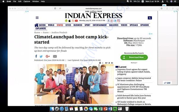 Indian Express Coverage