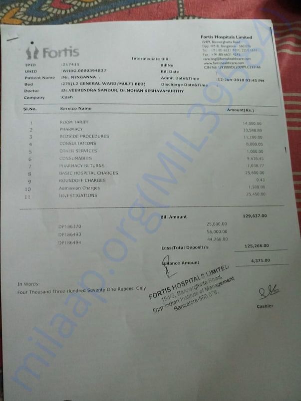 Intermediate Bill