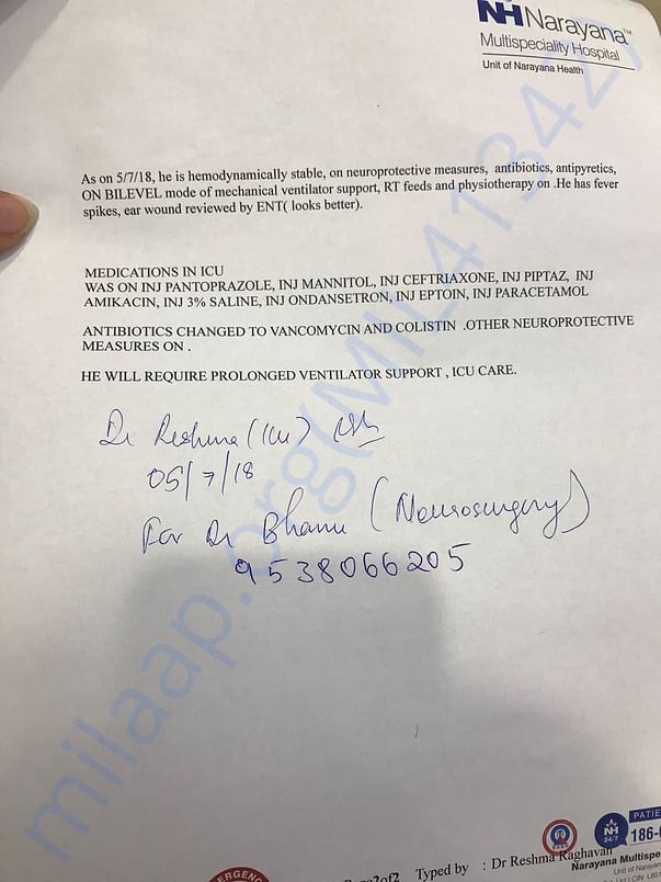 Ajith's medical summary-Page 2