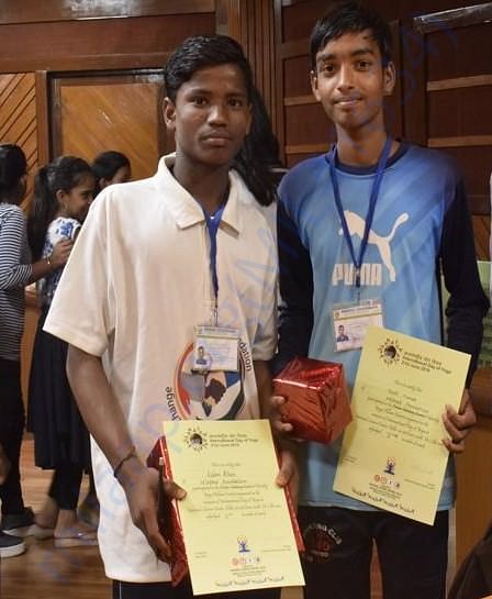 @yoga day, 1st and 2nd prize organised by Ministry of Culture @NSC del