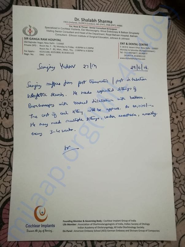 Doctor Certificate