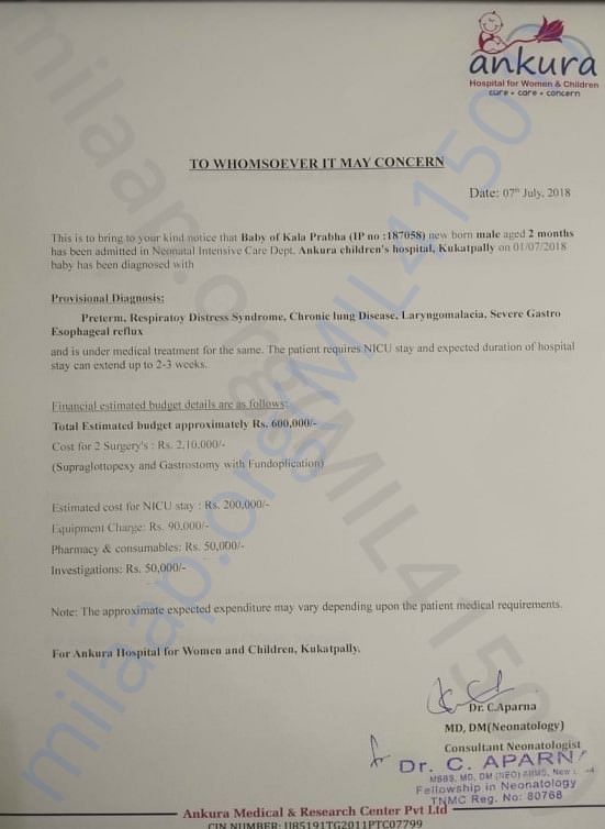 Estimation Letter