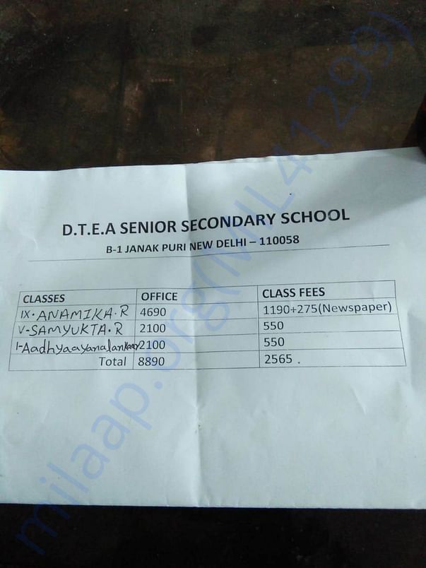 School Fees