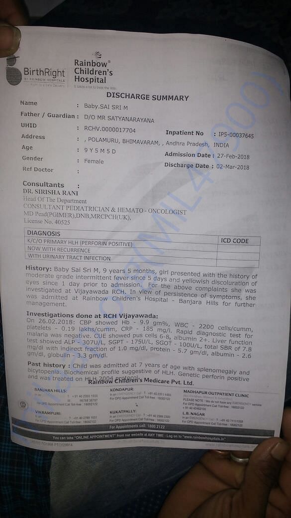 Medical report