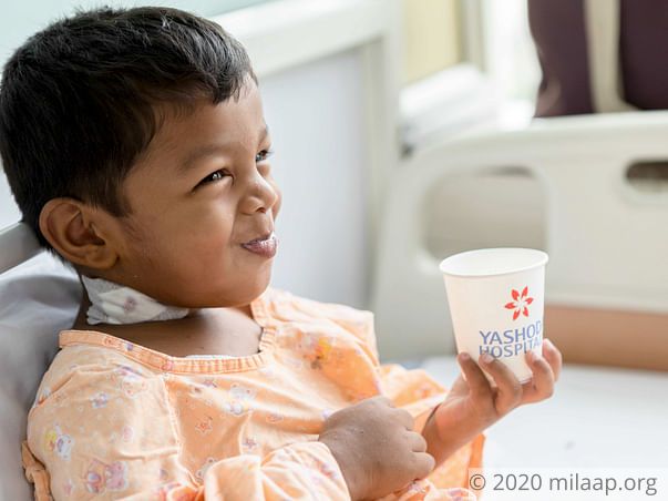 Sardhik needs a bone marrow transplant