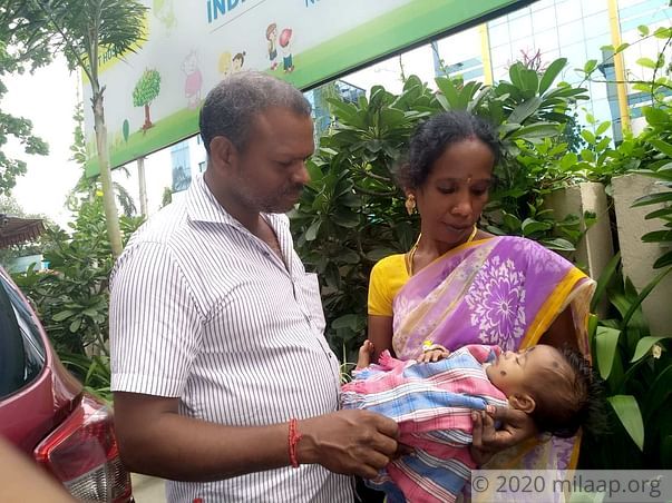 Help 3-month-old Suganya get a heart surgery