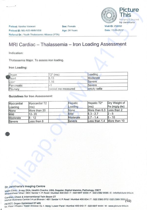 T'2* MRI