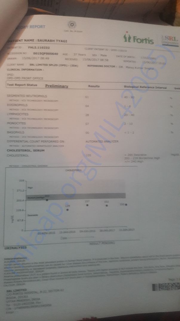Medical report