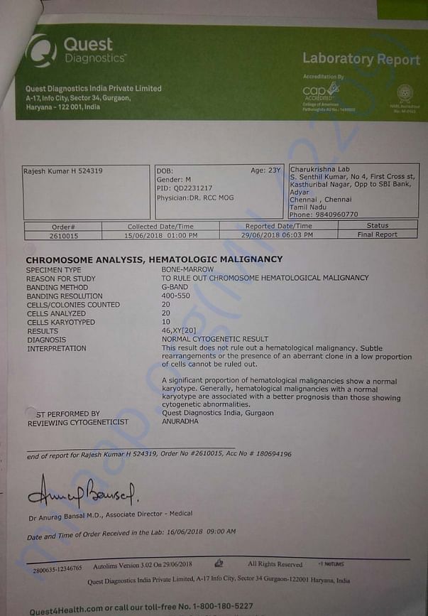 Hospital Latest Reports