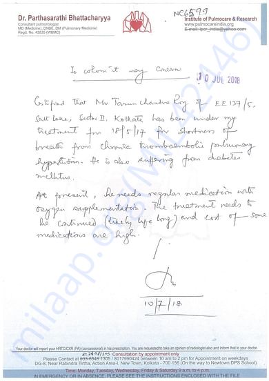 Doctor's Letter
