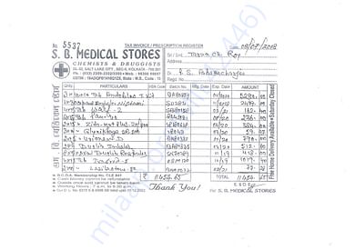 July Medication Expense