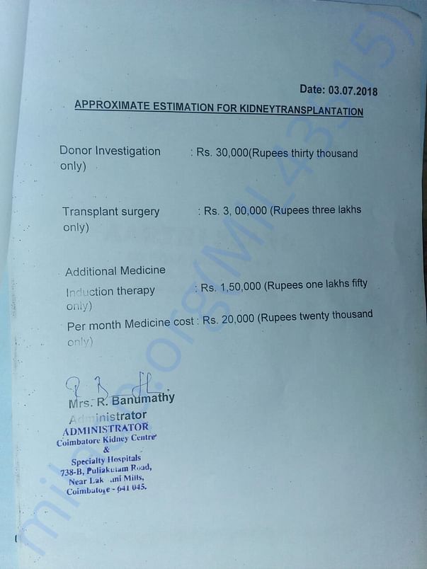 Hospital split up