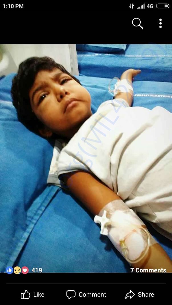 Vishishta save my child life