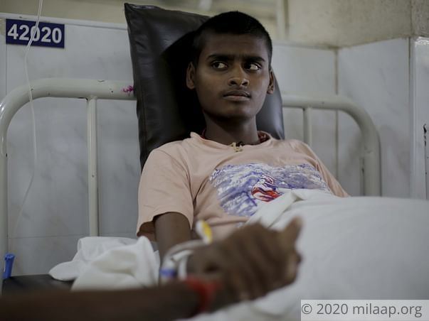 16-year-old Praveen needs help to fight cancer