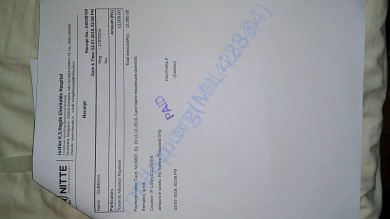 Hospital slip