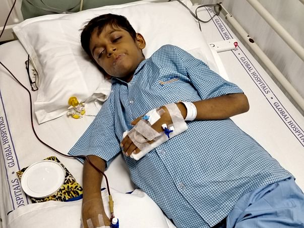Help Krishiv Fight Liver Cirrhosis.