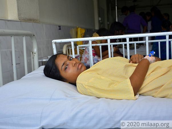 17-year-old Narmadha needs urgent help to fight cancer