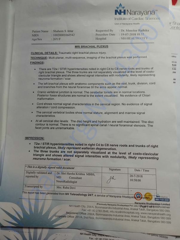 Medical Report