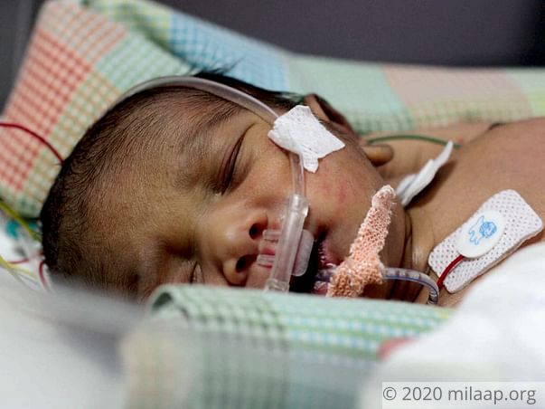 Flower seller needs our help to save his newborn baby
