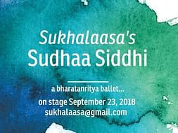 Contribute to Sukhalaasa's dance production - Sudhaa Siddhi