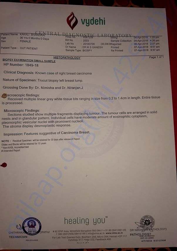 biopsy report