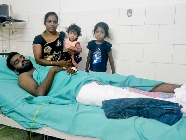 Help Senthil Kumar walk again!