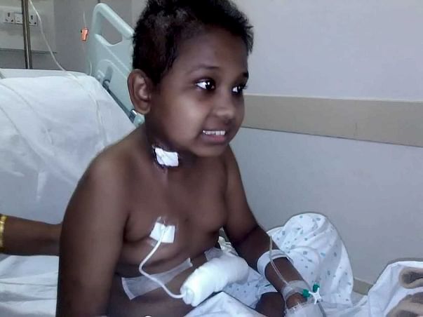 Help a small boy to fight from cancer