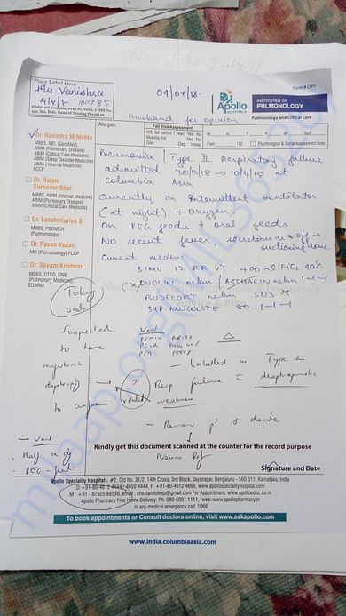Doctors Assessment