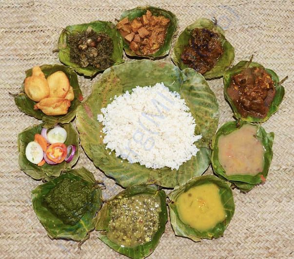 Ajam Emba - Indigenous Platter from locally sourced organic produce