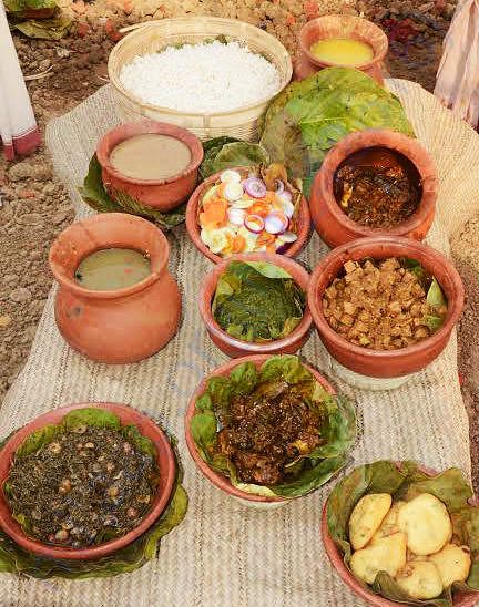 Few more Indigenous Delicacies from Ajam Emba (veg and non-veg)