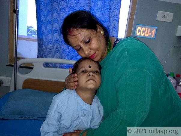 Help 3-year-old Gunjan get a life-saving heart surgery