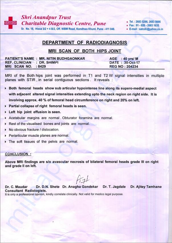 Mri Report