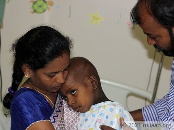 Help little Pallavi who is dying of pain from brain tumor
