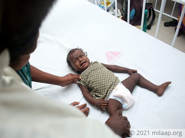 Support baby Monisha to fight kidney tumor