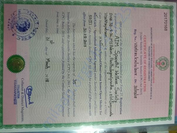 Certificate of Registration