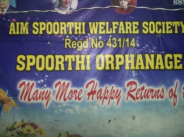 spoorthi orphanage registration number