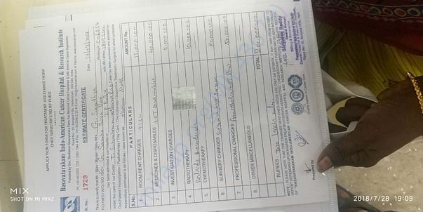 Financial help for sandhya surgery