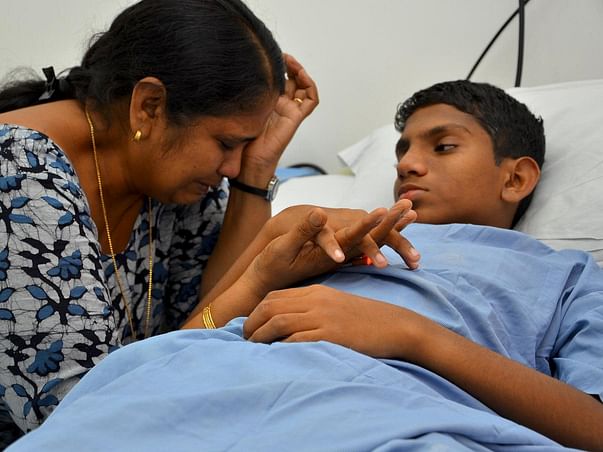 Mother Struggles All Alone To Save Her Son From Dying