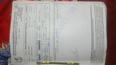 applying for blood drip every month