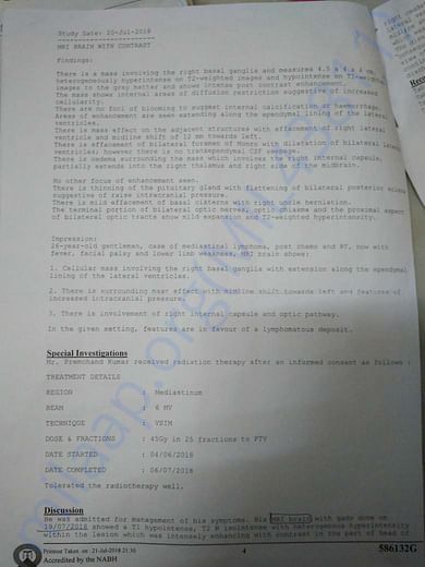 Medical report
