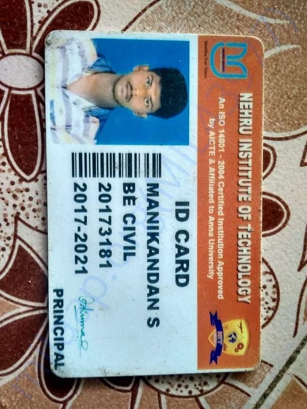 College Identity Card