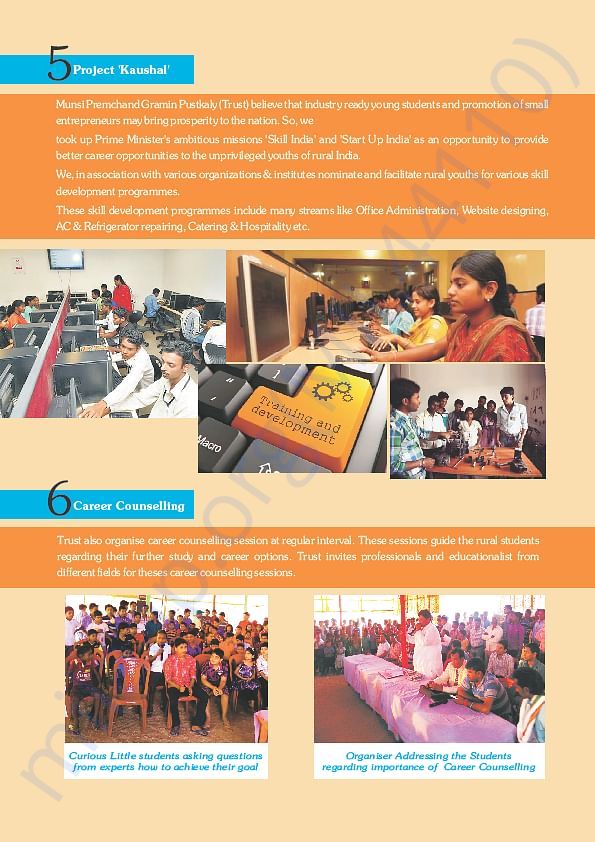 Project Kaushal & Carer Counselling