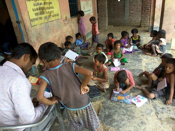 Help handpump for government school