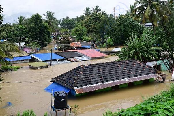 Homes of the people fully abandoned and destroyed